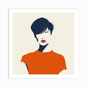 Portrait Of A Woman 151 Art Print