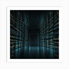 Data Center 3 Art Print