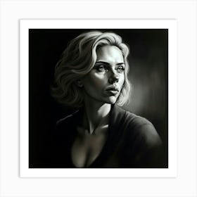 Scarlett Johansson 2 Art Print