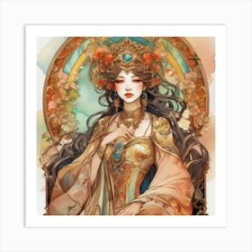 Chinese Empress Art Print