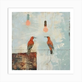 Then We just Turned Into Birds Art Print