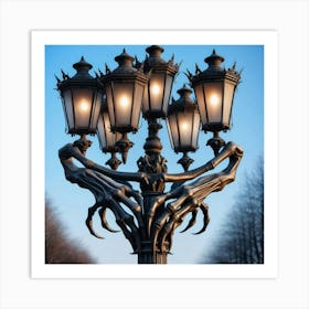 Street Lamp Art Print