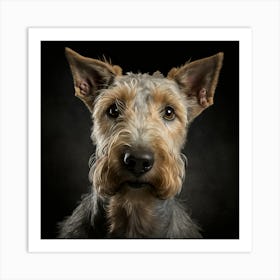 Portrait Of A Dog 5 Art Print