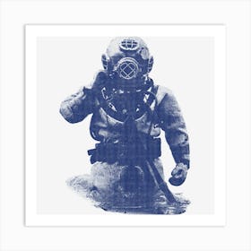 Aquanaut Art Print