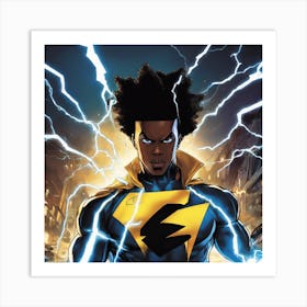 Lightning Bolt 3 Art Print