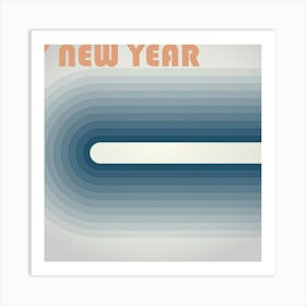 Happy New Year Art Print