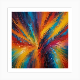 Abstract Painting 202 Art Print