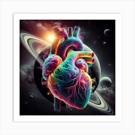 Heart Of Nasa 5 Art Print