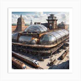 steampunk station Art Print