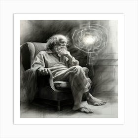 Contemplation Art Print