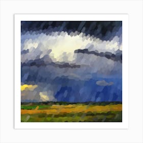 Rainy day N1 Art Print