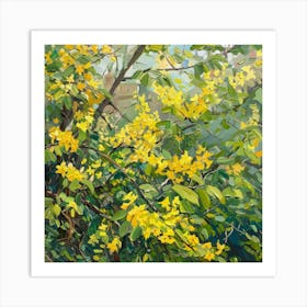 Yellow Hibiscus 1 Art Print