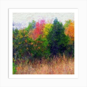 Autumn In The Woods 1 Art Print