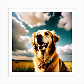 Golden Retriever 1 Art Print