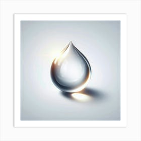 A Single Drop of Water, a World of Possibilities Art Print
