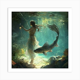 Mermaid 2 Art Print