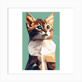 Cat Painting Art Print