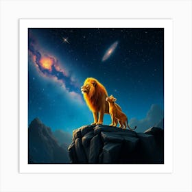 Lion King 1 Art Print