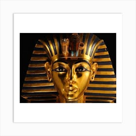 Egyptian Mask 4 Art Print