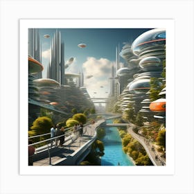 The Year 2050 Art Print