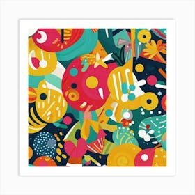 Abstract Pattern Art Print