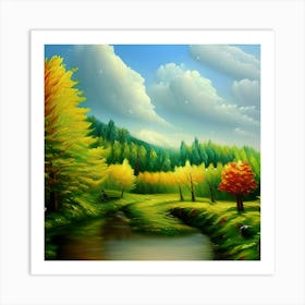 Perfect Scenery Art Print