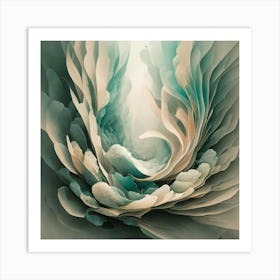 Calm Abstract Art Print