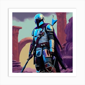 The Mandalorian Art Print