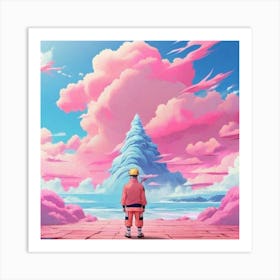 Pink Place Art Print