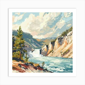 Yellowstone River 1 Art Print