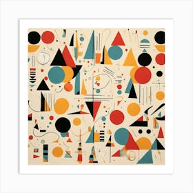 Abstract Shapes 1 Art Print