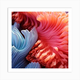 Close Up Of A Flower Art Print