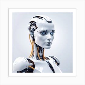 Robot Woman 21 Art Print
