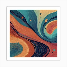 Abstract Painting 1159 Art Print