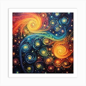 Spiral Galaxy Art Print