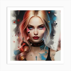 Harley Quinn 5 Art Print