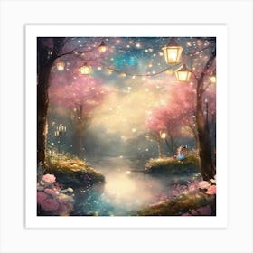 Fairytale Forest 2 Art Print