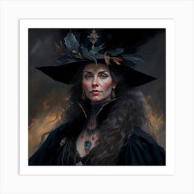 Witches Hat 6 Art Print