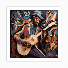 Acoustic Guitar 3 Art Print