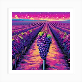 Purple Grapes 8 Póster