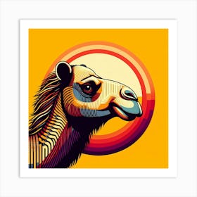 Camel 5 Art Print