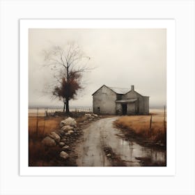 Stone Farm Neutral 13 Art Print