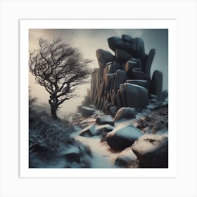 Winter Landscape Art Print