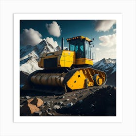 Buldozer Mountain (62) Art Print