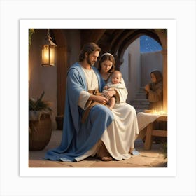 Family Of Jesus Art Print