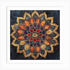 Mandala Art 4 Art Print