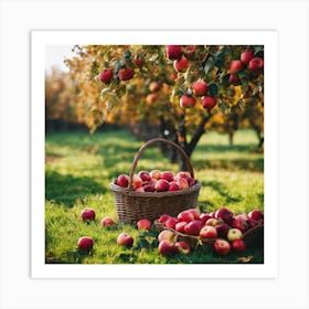 Apple Orchard 3 Art Print