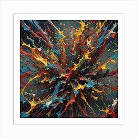 Explosion Art Print