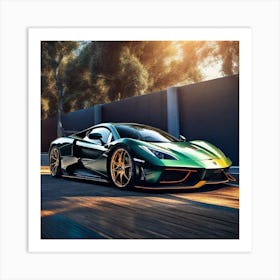 Lamborghini Veyron 2 Art Print