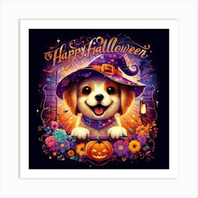 Happy Halloween 12 Art Print